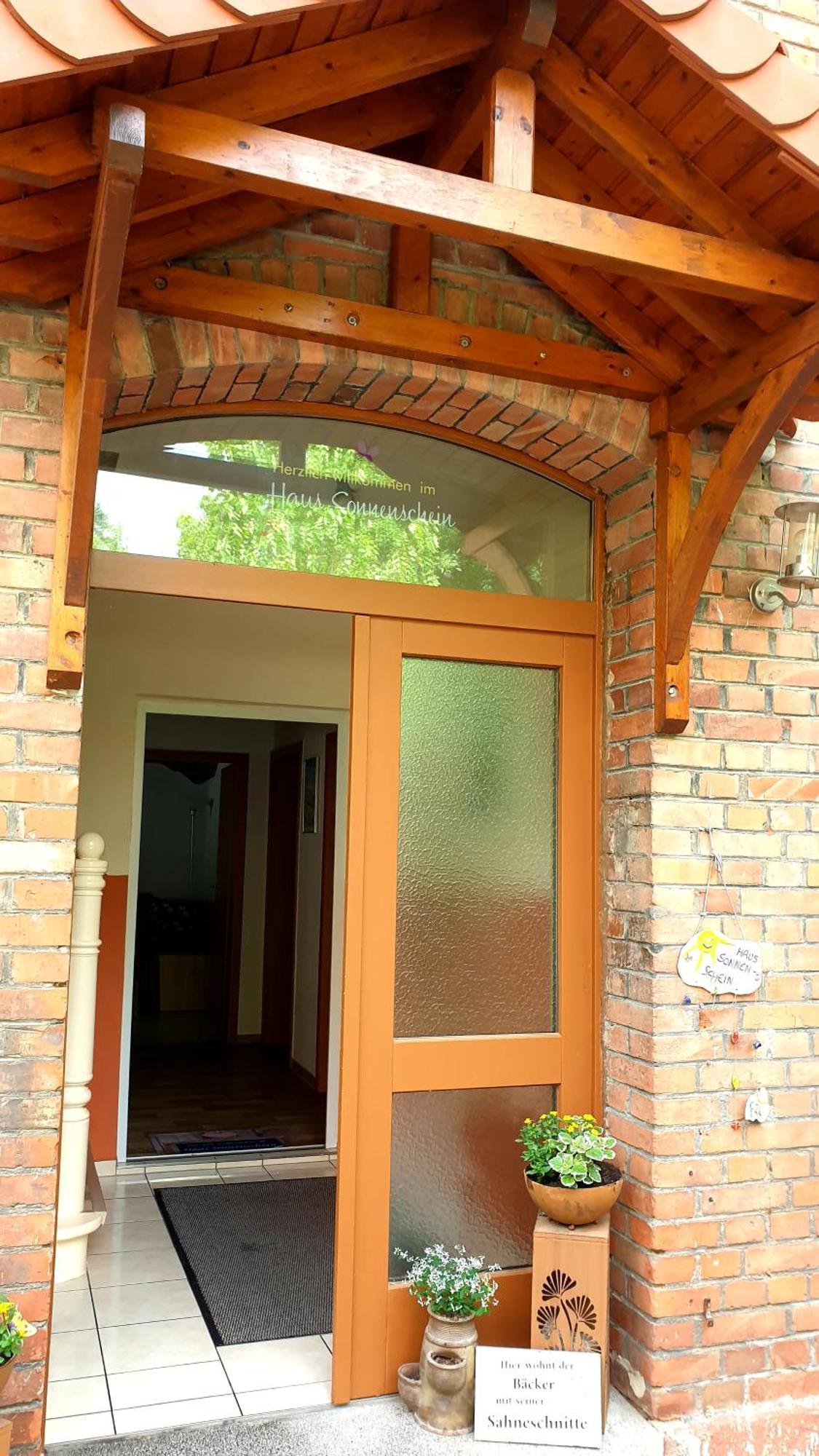 Ferienwohnung Sonnenschein Familie Hamdorf Bad Sulza Exterior foto